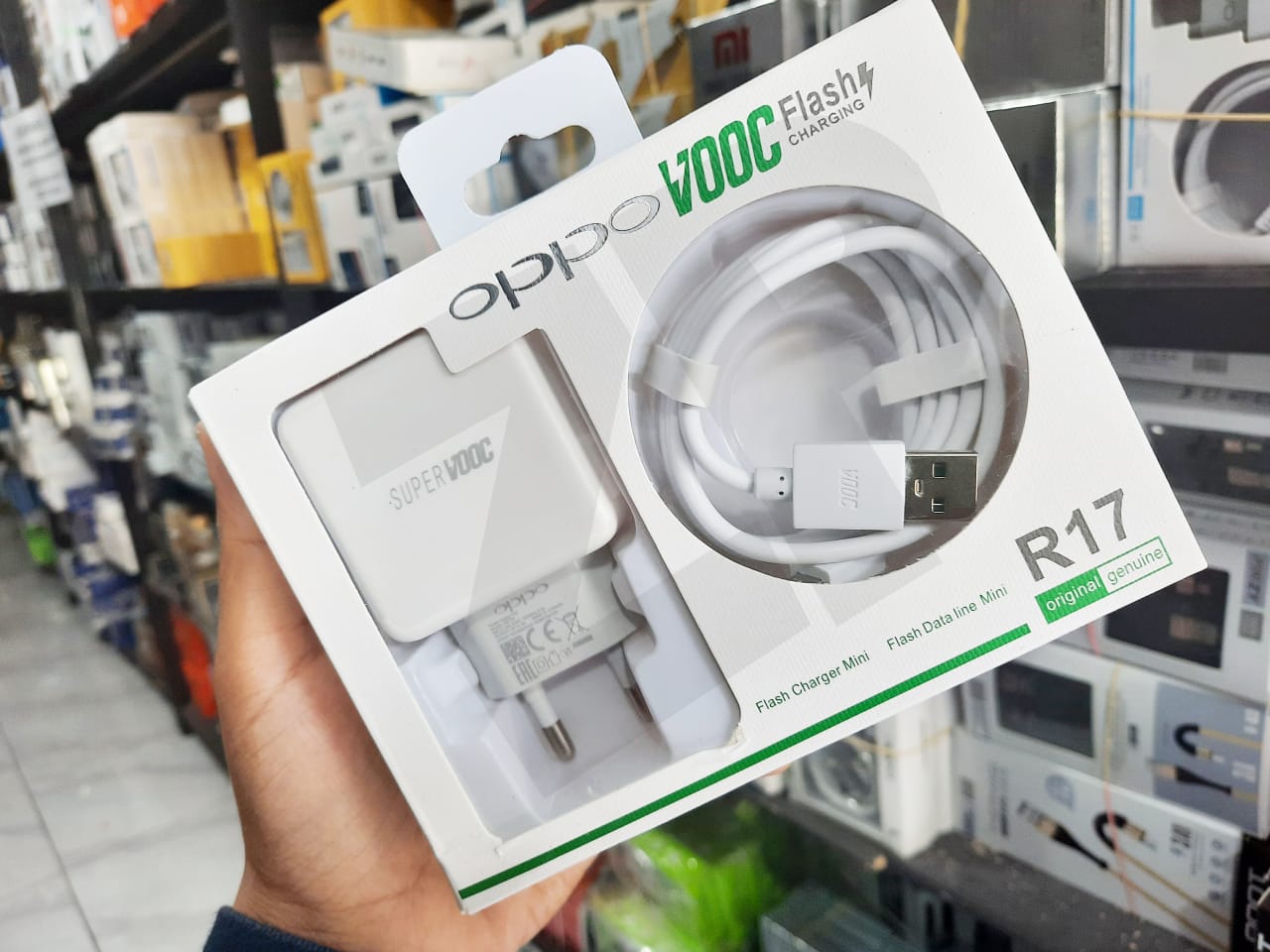 TRAVEL CHARGER OPPO VOOC FLASH F11/R15/R17 (DL) MICRO